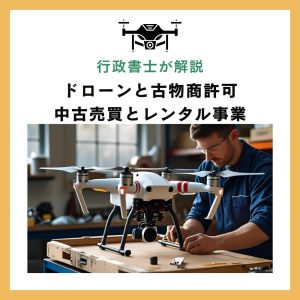 ドローンと古物商