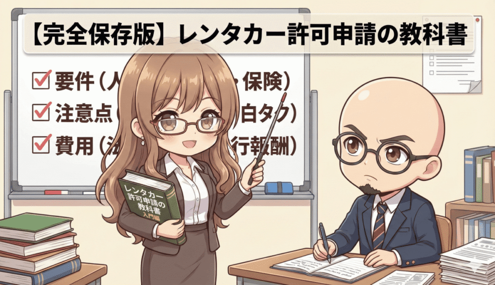 レンタカー許可申請の教科書