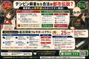 テンピン麻雀と賭博法