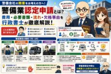 警備業認定申請