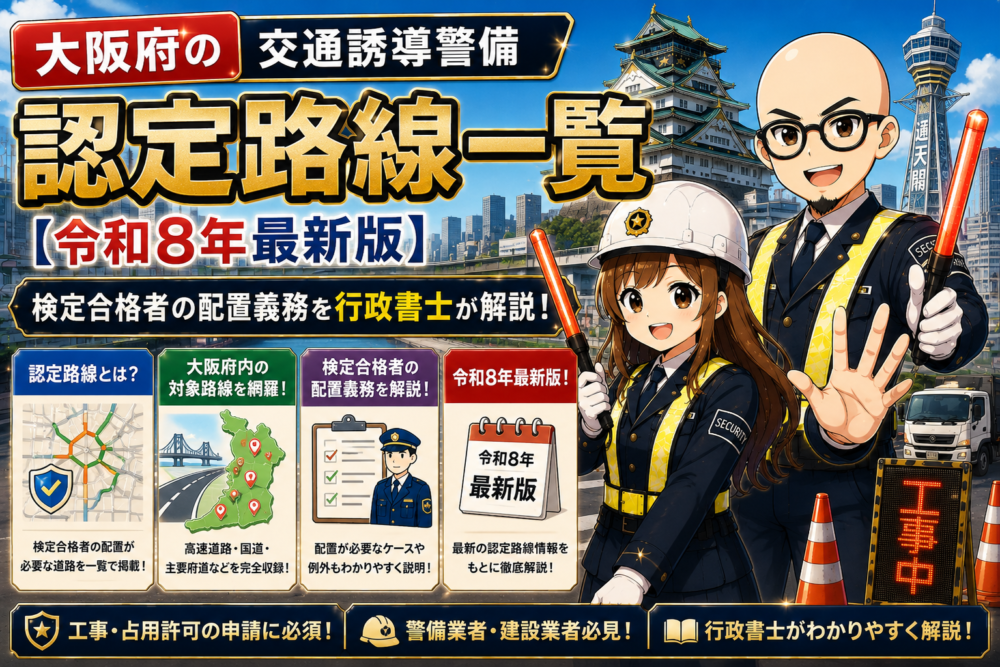 大阪府の認定道路