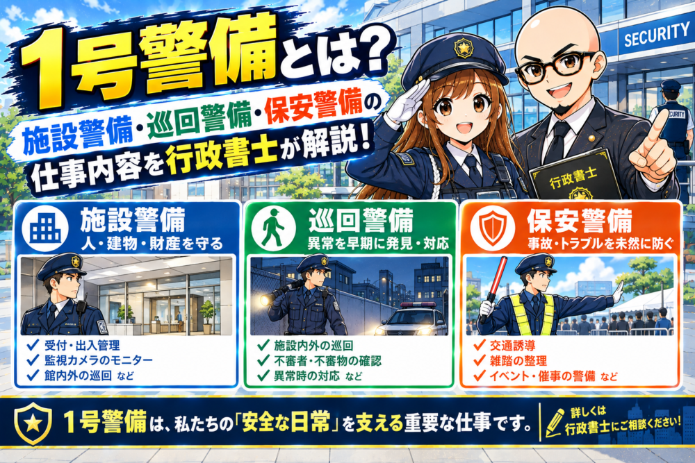 1号警備とは