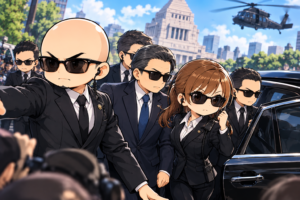 厳戒警護のVIPエスコート
