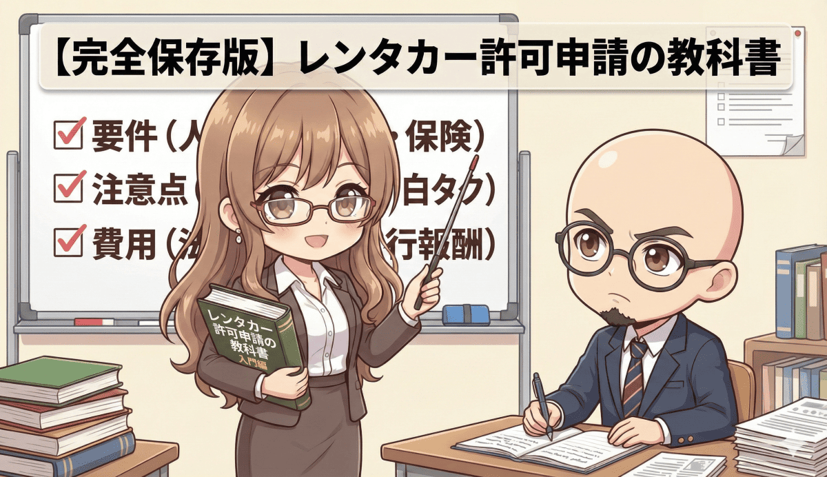レンタカー許可申請の教科書